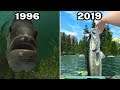 Graphical Evolution of Reel Fishing (1996-2019)