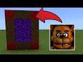 How To Make a Portal to the Five Nights At Freddy's 2 Dimension in MCPE (Minecraft PE)