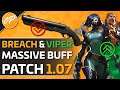 HUGE Viper and Breach Buffs! Nerfs to Sage, Killjoy and Shotguns // Valorant Patch 1.07