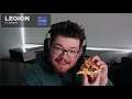 "INSTANT REGRET" - Whippy eats a Pizza as part of Koil's challenge and instantly regrets it