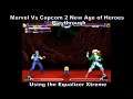 Marvel Vs Capcom 2 Jill, Rogue & Servbot Playthrough using the Dreamcast Equalizer Xtreme :D