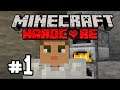 Minecraft 21w08b (Cave Update) Hardcore Let's Play Gameplay Part 1