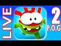 OM NOM RUN LIVE #2 Running Game Walkthrough (iOs, Android) | Power of Gameplay