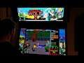 Operation Wolf Arcade Cabinet MAME Gameplay w/ Hypermarquee