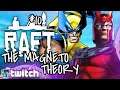 Raft Gameplay #10 : THE MAGNETO THEORY | 3 Player Co-op