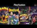 Evolution Rampage Games for PS1