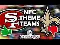 RANKING the BEST NFC Theme Teams Madden 20 Ultimate Team (Tier List)