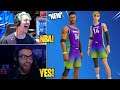 Streamers React to the *NEW* "NBA" Bundle | Fortnite Highlights & Funny Moments