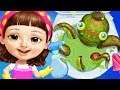 Sweet Baby Girl Clean Up Children Learn Colors & Daily Chores Pet Care Makeover Kids & Girls Games