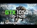 Tom Clancy’s Ghost Recon Breakpoint GTX 1050 Ti + i5-7400 | Low vs Med. vs High vs V.High vs Ultra