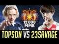 Topson vs 12K MMR 23savage - VOID SPIRIT vs SPECTRE