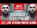 UFC MEXICO CITY LIVE STREAM - RODRIGUEZ VS STEPHENS - Fight Night 159 Full Show Live Reaction