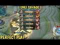 UNLI SAVAGE | PERFECT PLAY | KILLING ALL ENEMY WITH SAVAGE | MOBILE LEGENDS TV IS BACK
