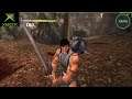 XEMU Xbox Emulator - Conan Ingame / Gameplay (custom build WIP)