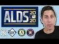 2020 ALDS PREDICTIONS! Rays vs Yankees | Astros vs A's