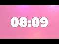8 MINUTES AND 9 SECONDS TIMER COUNTDOWN [489 seconds - 8:09]