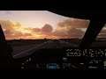 Cockpit 747-8i take off St. Maarten - Flight Simulator 2020
