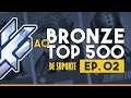 DO BRONZE AO TOP 500 (DE SUPORTE) - EP.02 | OVERWATCH
