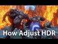 Doom Eternal - How Adjust HDR Calibration Settings