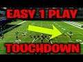 Easy 1 Play Touchdown Will Make Them Ragequit! Madden 20 Tips