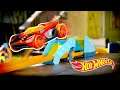 HOT WHEELS AIR LAUNCH CHALLENGE! | Labs Unlimited | @HotWheels