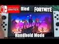 Fortnite Nintendo Switch 7-inch OLED screen Gameplay (4k)