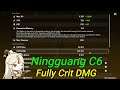 🎮Genshin impact 😀Ningguang C6 😱Talents Max lv 😁Fully Crit DMG 😁lv 90 The Widsith 😎