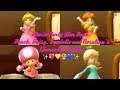 Mario Party Star Rush - Peach, Daisy, Rosalina and Toadette's Character Actions