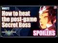 MHST2 | How to beat the Secret Boss (SPOILERS)