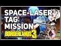 Proceed through maintenance Space-Laser Tag Borderlands 3