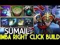SUMAIL [Slark] Imba Right Click Build 23 Min End Game 7.22 Dota 2