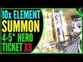 Summon 3x 4-5* Heroes (+ 10x Element Summons!) Epic Seven  Summoning Epic 7 E7