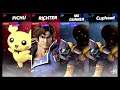 Super Smash Bros Ultimate Amiibo Fights – Request #16342 Pichu & Richter vs Cuphead team