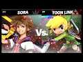 Super Smash Bros Ultimate Amiibo Fights – Sora & Co #184 Sora vs Toon Link