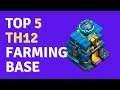 Town Hall 12 Farming Base With Copy Link | TH12 Farm Base Design Layout | Clash of Clans #4