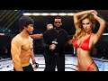 UFC 4 | Bruce Lee vs. Leanna Bartlett  (EA Sports UFC 4)
