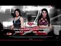 WWE 2K20 Paige VS Molly Holly 1 VS 1 Match WWE Raw Women's Title