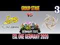 Yellow Submarine vs NiP Game 3 | Bo3 | Group Stage ESL ONE Germany 2020 | DOTA 2 LIVE
