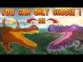 2 NEW SKINS FOR DS BUT YOU CAN ONLY KEEP 1! CHOOSE NOW! | Dinosaur Simulator