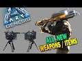 Ark Genesis ALL NEW WEAPONS & ITEMS Ark Survival Evolved Genesis DLC Reveal