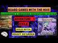 BOARD GAMES WITH THE HIVE | LEGEND OF DRIZZT: ADVENTURE 1 EXILE | TABLE TOP SIM | PLAY THRU TUTORIAL