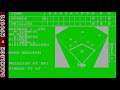 Computer Baseball © 1983 SSI - PC DOS - Gameplay