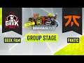 Dota2 - Fnatic vs. Geek Fam - Game 2 - ESL One Birmingham 2020 - Group Stage - SEA