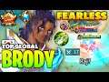 Fearless 17 Kills! Brody Supreme Overpower | Top Global Brody Raj? ~ Mobile Legends