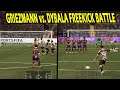 FIFA 21: Krasses Freistoß TOR in Antoine GRIEZMANN vs. DYBALA Freekick Challenge! - Ultimate Team