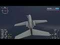 Flying through Hurricane Ida in Microsoft Flight Simulator