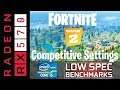 Fortnite Chapter 2 | Competitive Settings 1080p | RX 570 | i5-3570K Benchmark and gameplay