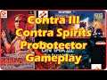 Gameplay - Contra 3: The Aliens War - Contra Spirits - Super Probotector: Aliens Rebels