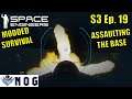 Lets Play Space Engineers Modded Survival S3 Ep19 | Mars | Space Pirate Base Assault