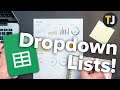 Making a Dropdown List in Google Sheets!